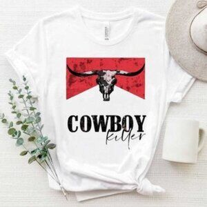 Cowboy Killer Western Country Music Vintage Boho Graphic Shirt 101